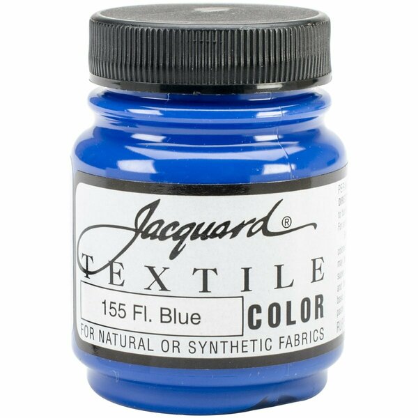 Jacquard Products FLUOR BLUE-TEXTILE COLOR PAINT TEXTILE-1155